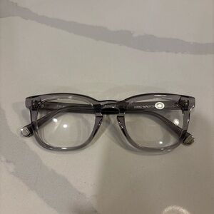 RETROSUPERFUTURE Grey‎ Clear Frame Eyeglasses NWOT